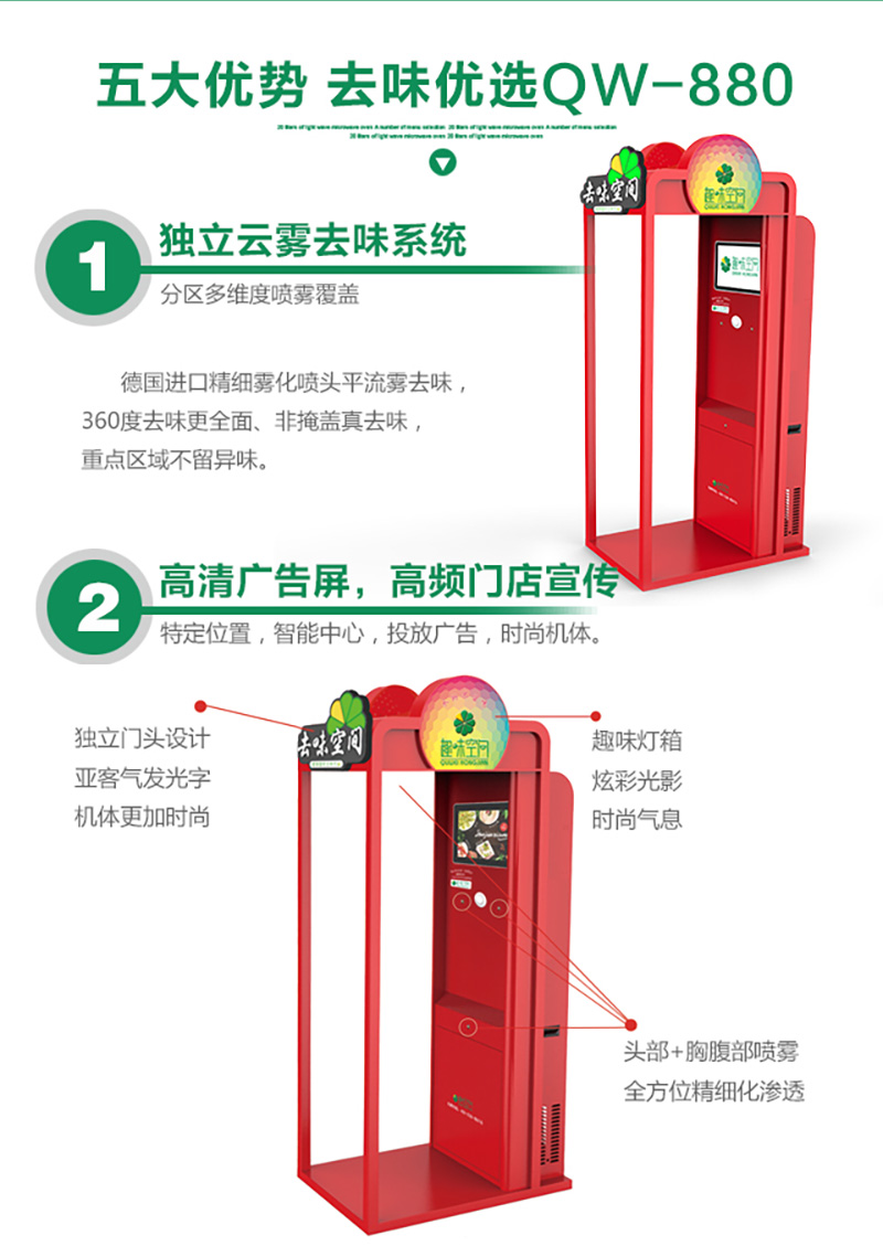 趣味空间火锅去味机QW-880系列